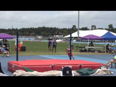 Video of PR of 6'7 at USATF National Junior Olympics