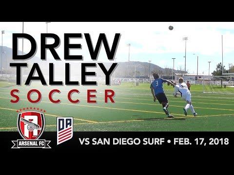 Video of Arsenal FC Academy v #7 San Diego Surf