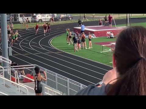 Video of 4x1 state, sectionals, and conference relays, lanes 5 and 4, 3rd leg 