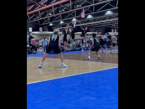 Video of Block for a win against top contenders UNC at JOs 2021!
