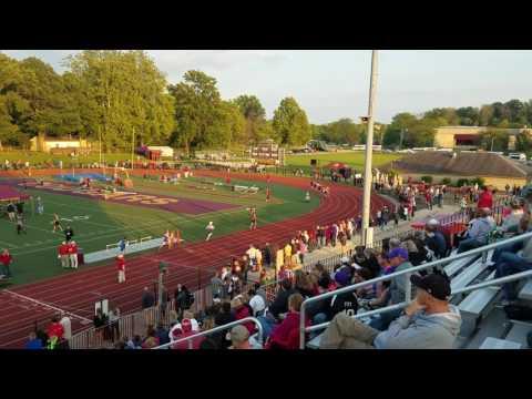 Video of Carter Leak (Freshman) 2 mile run 9:58 at regional race (Bloomington North) 6/1/2047
