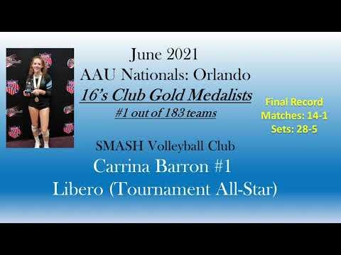 Video of June 2021 AAU 16Club Nationals Winners
