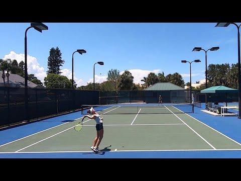 Video of Match play with UTR 9+