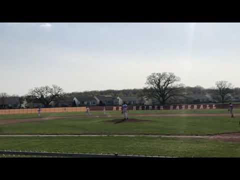 Video of 4/27/21 Triple vs Prairie Ridge (Home on throwing error)