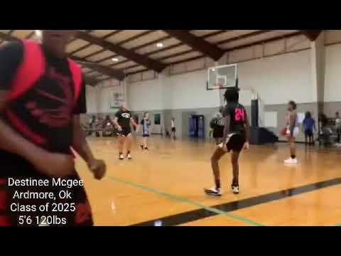 Video of Destinee McGee Basketball (Freshman)