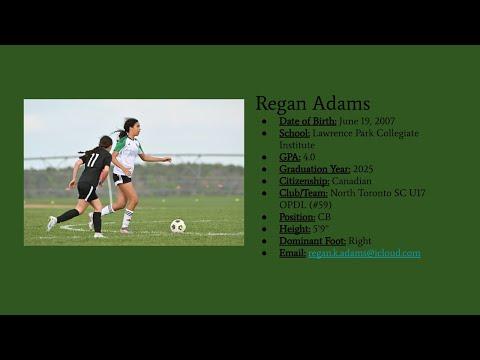 Video of Regan Adams - 2023 Season Highlight Video