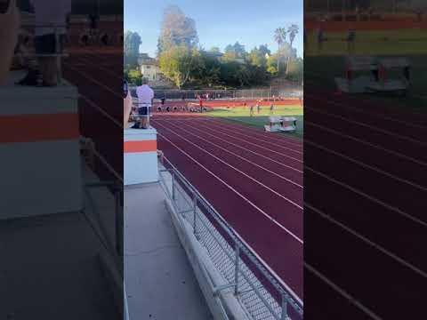 Video of Capturing 1st place during my 1st League track meet