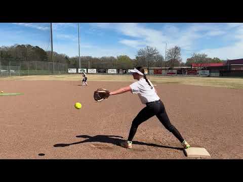 Video of Lexie Ritchie Softball Skills Spring 2023