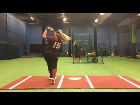 Video of Mackenzie wendelken softball