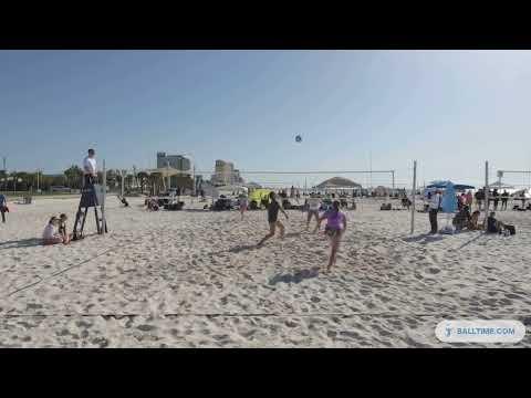 Video of White Shirt/Purple Shorts - Day 1 P1440 Gulf Shores Futures Tour 2024