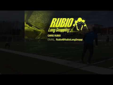 Video of 2023 March Rubio Long Snapping Camp 