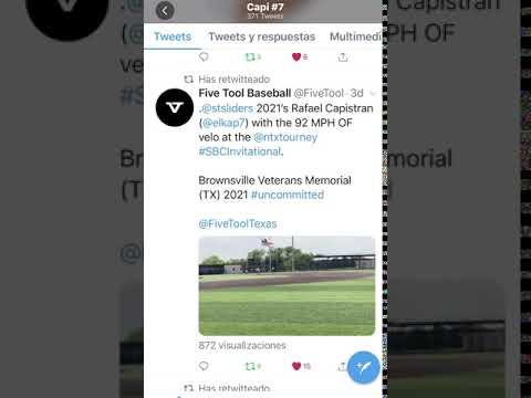 Video of OF 92mph, Five Tool verified