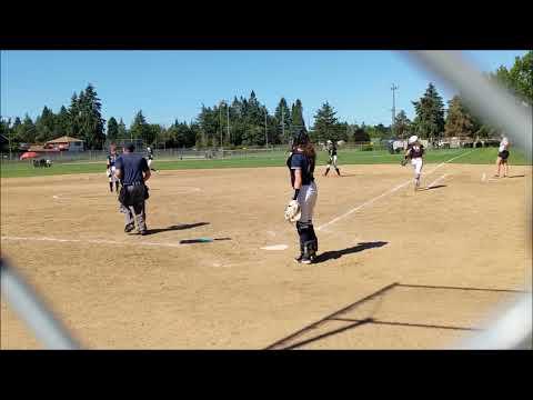 Video of Keelie hitting