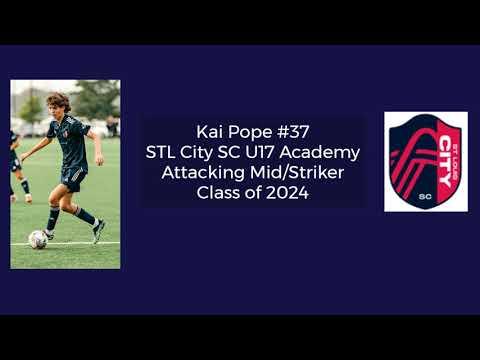 Video of Kai Pope 2024 - MLS NEXT: vs. Chicago Fire - 8/28/21