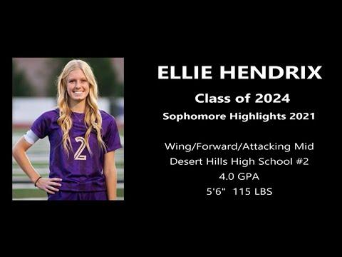 Video of Ellie Hendrix Sophomore Highlights Varsity Starter Fall 2021