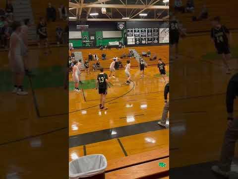 Video of Three Pointer (Total of Five Threes Made, 19 points)