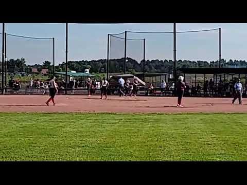 Video of fastpitch nation 2 run double 