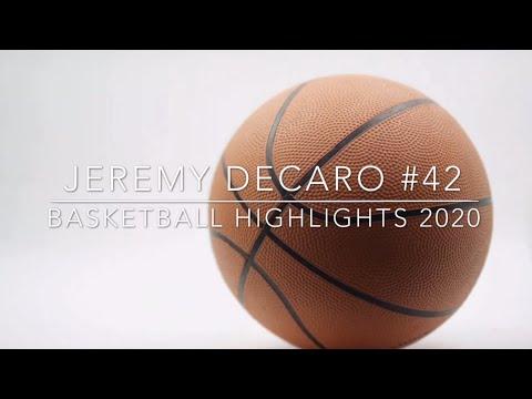 Video of Jeremy DeCaro Basketball Highlights 2020