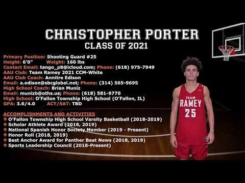 Video of Chris Porter Summer of 2019 AAU Highlights