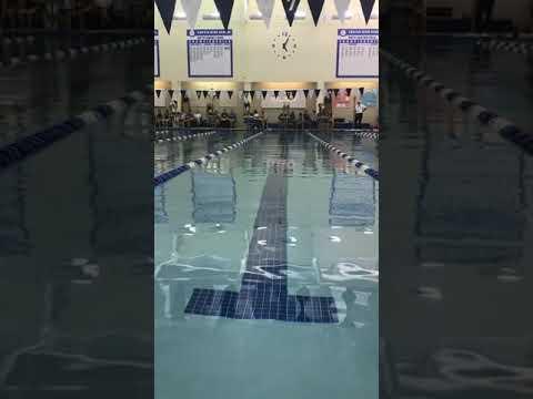 Video of 50 Freestyle District Finals 2019