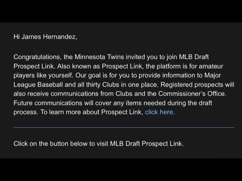 Video of James Hernandez - Minnesota Twins 2021 MLB Amateur Draft Portal Invitation