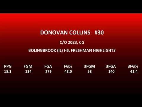 Video of Donovan Collins Freshman Highlights