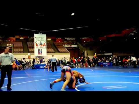 Video of Skyler huskey usa wrestling California folkstyle state 2nd place 152 lbs highlights.