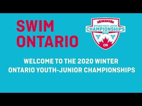 Video of 2020 Winter Ontario Youth-Junior Championships - Thursday Prelims