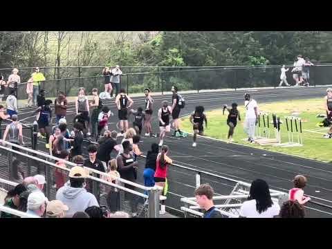 Video of 10.83 100m dash