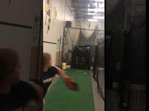 Video of 71 mph over hand throw