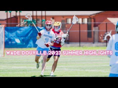 Video of |Wade Douville|2025 LSM/Defense|Summer 2023 Highlights|