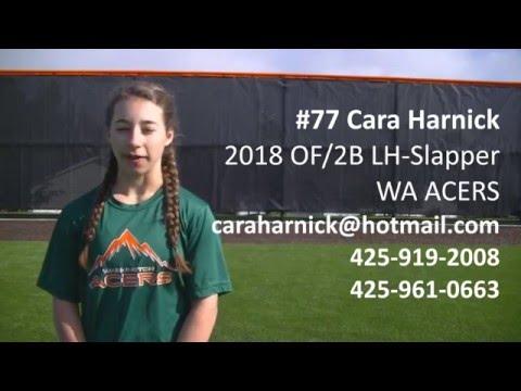 Video of Cara Harnick Softball Skills Video-New April 2016