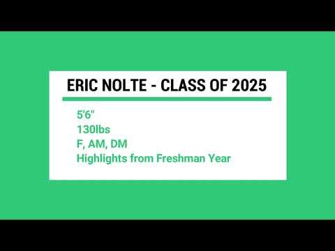 Video of 2021 Highlights Freshman High School Season