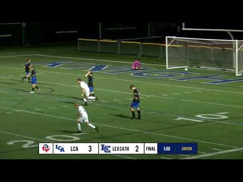 Video of Zach Workman Golden Goal; LCA district playoff 