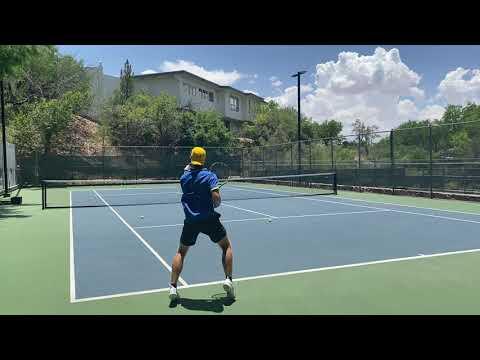 Video of Drilling: Backhands & In to out Forehands