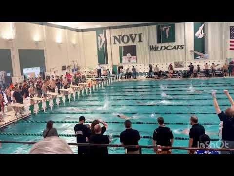 Video of 200 Free KLAA Conference Meet 2/22/24