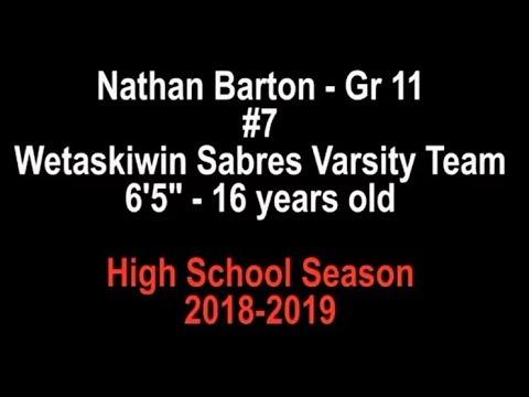 Video of Nathan Barton - Grade 11 - Regular Season 2018-2019 - Class of 2020