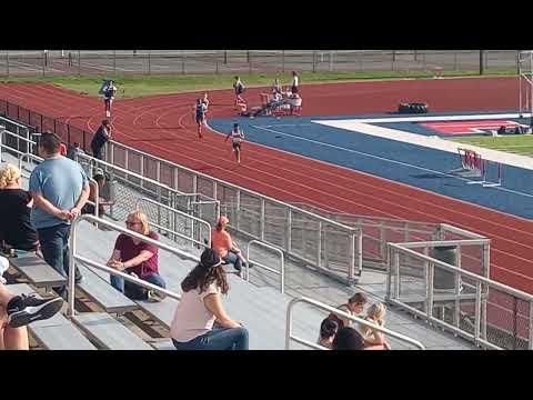 Video of 200 meter dash 
