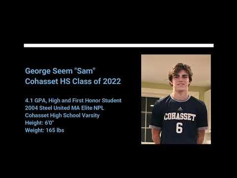 Video of George Sam Seem Soccer Highlights