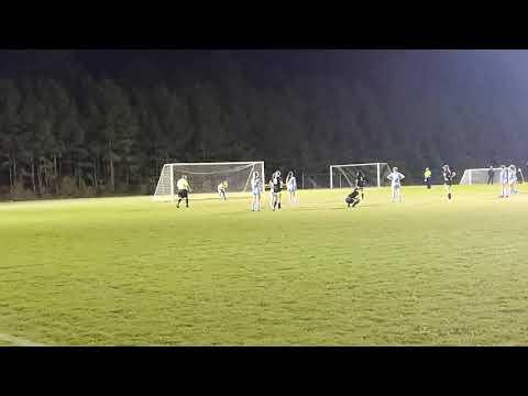 Video of Alivia converts penalty to tie the game