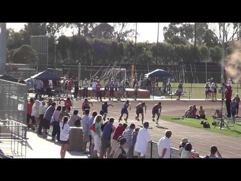 Video of Brandon Douglas 100m_Lane 5_Sunset Prelim_5_12_14