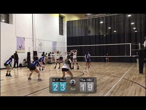 Video of Carmelina Infante #11 OH serve receive highlights (blue & white jersey)