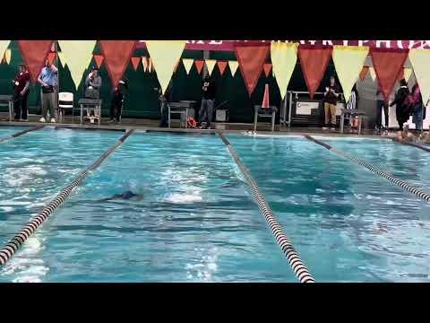 Video of Championship swim meet 4 races ( 50 Breast 2x 100 Breast 2x)