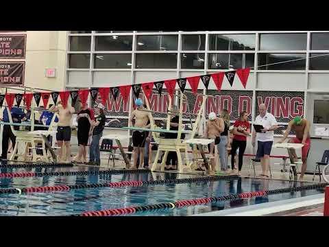 Video of Jackson wins 100 Fly at GWAL (Greater Wichita Area League) 2022-02-04