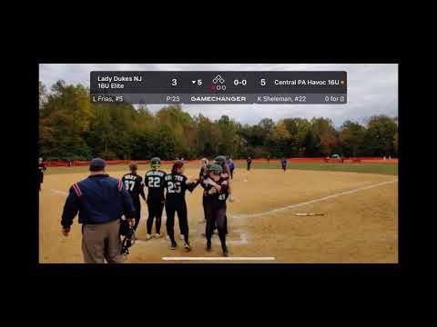 Video of HR vs. Lady Dukes - East Coast Softball Showcase