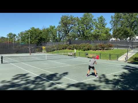 Video of Practice set with 11.0 UTR player