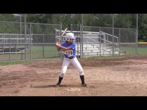 Video of Alyssa Mangone Softball Skills  July 2016 
