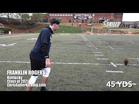 Video of Frankiln's 2018 Chris Sailer Kicking camp