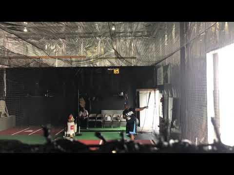 Video of Hitting with Personal Trainor (summer 2020)