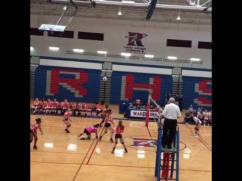 Video of Hard hit to the libero